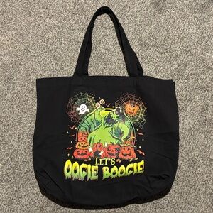 Black Oogie Boogie Tote Bag